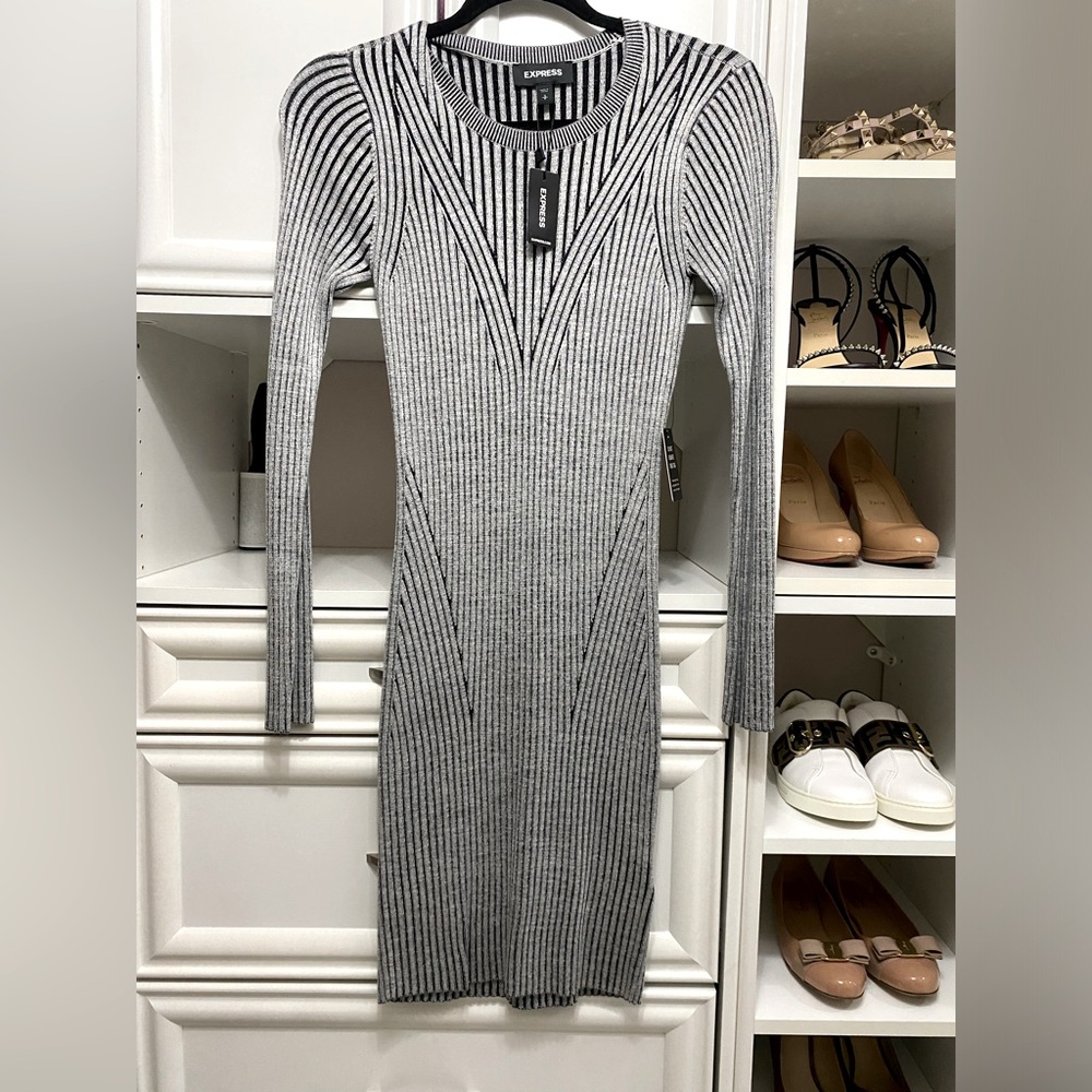 Express sweater dress.
